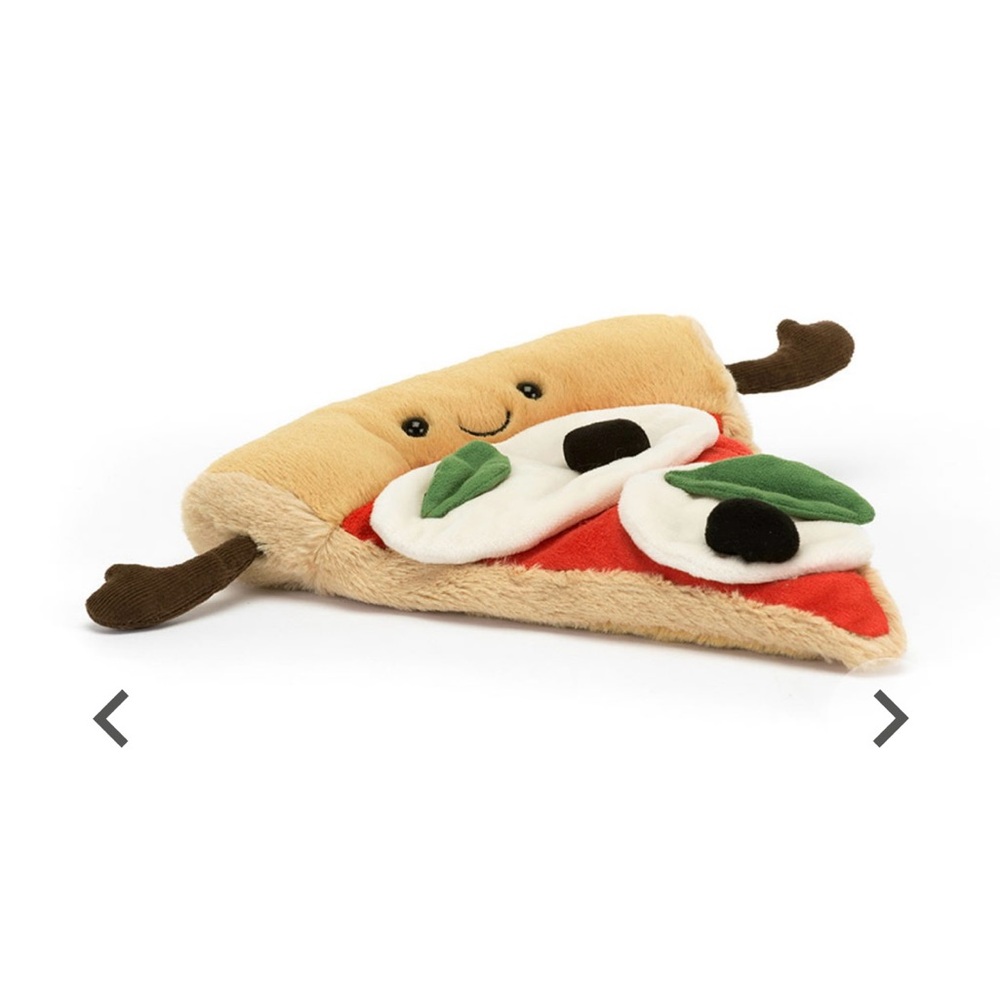 Jellycat Amuseables Slice of Pizza 9" Plush Stuffed NWT 🍕🍕🍕
